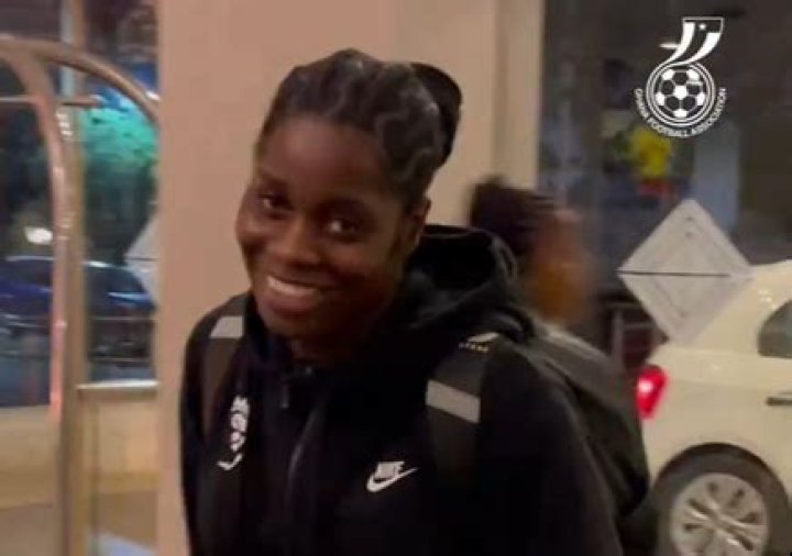 UK-based Freda Ayisi arrives in camp