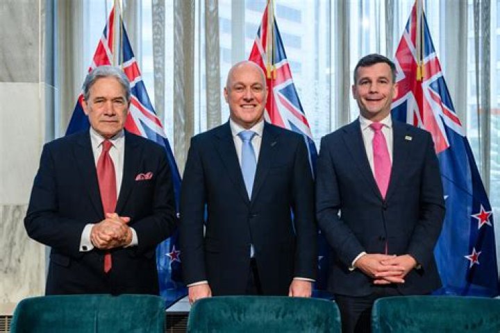 Peters to be deputy prime minister first, followed by Seymour