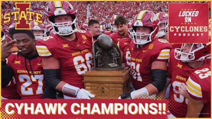 Hawkeyes reclaim Cy-Hawk Trophy after holding off Iowa St. late in 20-13 win with Trump on hand