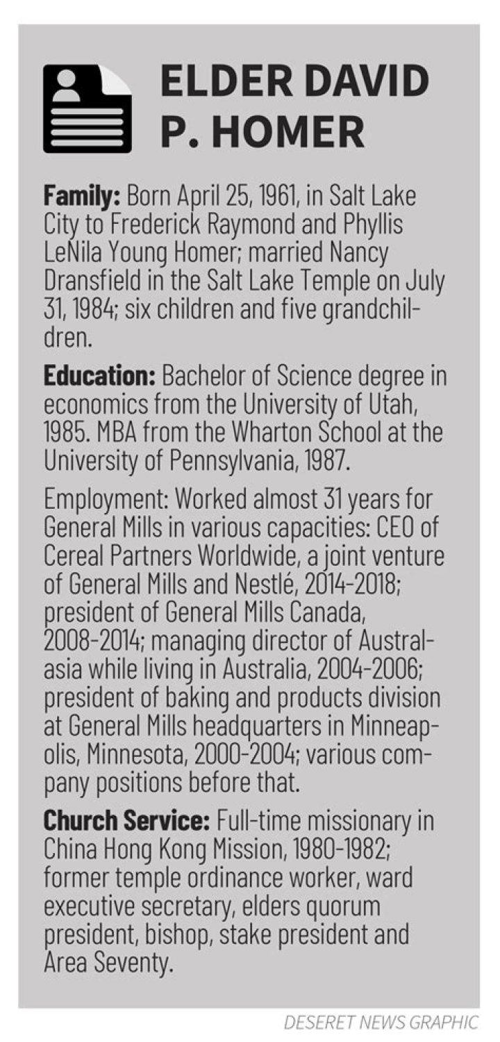 Elder David P. Homer: ‘Trust that the hand of the Lord is in it’