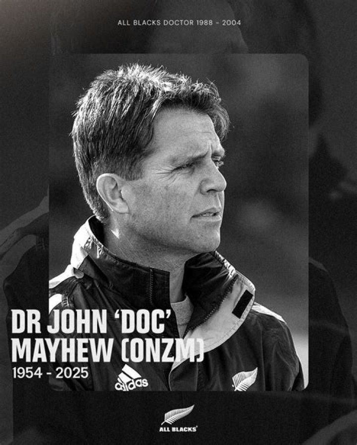 John Mayhew calling time on sports medicine career after many years spent as All Blacks, Warriors team doctor