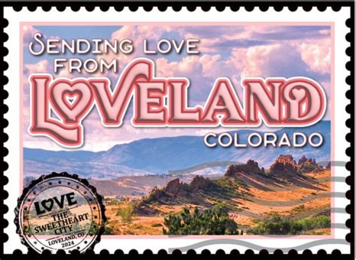 Love is in the air ... and the mail ... in the northern Colorado city of Loveland