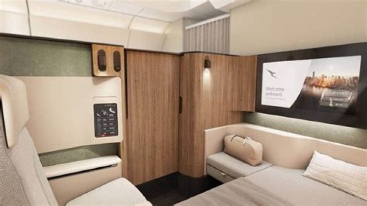 Qantas unveil plush first and business classes on new A350s