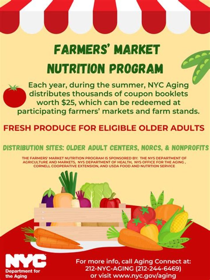 Senior Farmers Market coupon deadline is Oct. 31 | News, Sports, Jobs