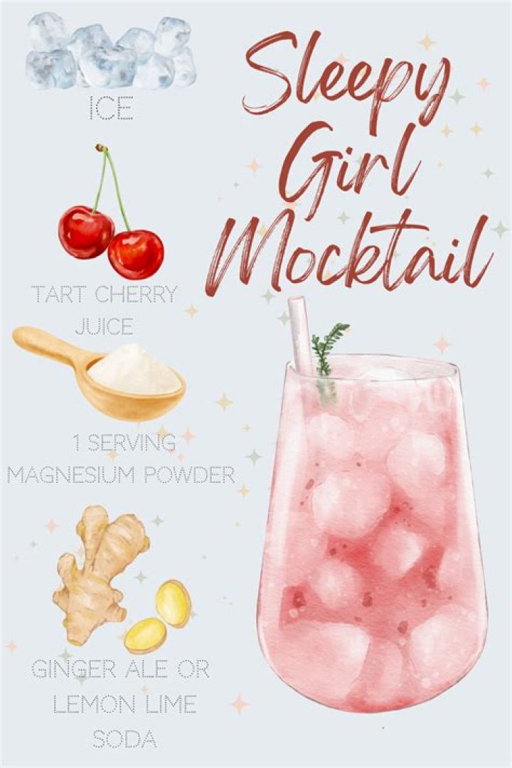 Keep Sleepless Nights At Bay With The Viral ‘Sleepy Girl’ Mocktail