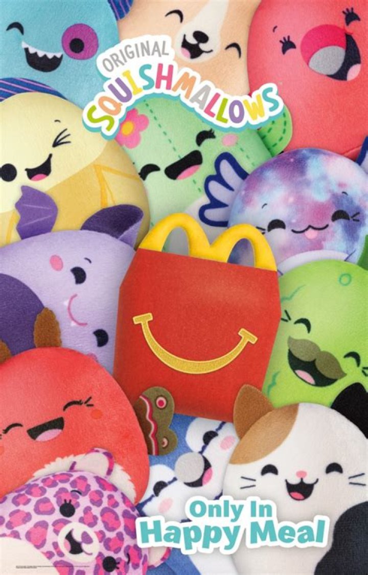 Squishmallows come to Happy Meals for first time with 12 to collect