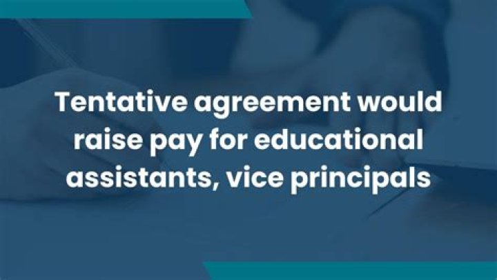 Vice principals and educational assistants could see pay bump under agreement | News, Sports, Jobs