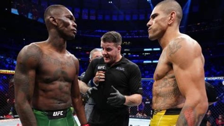 Adesanya and Whittaker in tense stare down at final UFC 243 weigh in